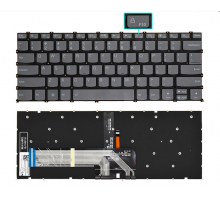 Клавиатура для ноутбука Lenovo Xiaoxin Air 14, 14-IIL,14-ARE, 14-ITL 2020г. чёрная, без рамки, с подсветкой