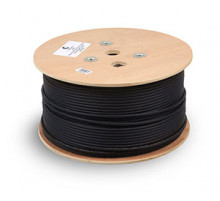 Cabeus UTP-4P-Cat.5e-SOLID-OUT-LSZH-UV Кабель витая пара UTP (U/UTP), категория 5e, 4 пары (24 AWG), одножильный, для внешней прокладки (+75 C - -40),