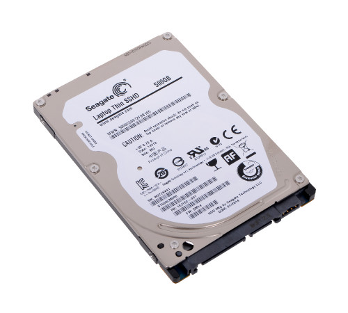 Жесткий диск SSHD, 2.5", 500 Гб, SATA III, Seagate, Laptop Thin, 64 Мб, 5400 rpm, ST500LM000