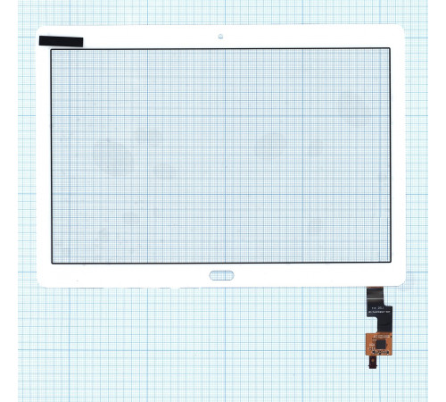 Сенсорное стекло (тачскрин) для Huawei MediaPad M3 Lite 10 белое