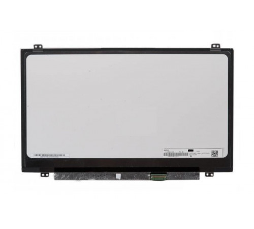 Матрица 14.0", 1366x768, LED, 30 pins EDP, SLIM, уши вверх/вниз, Глянцевая, P/N: N140BGE-EB3, NT140WHM-N31