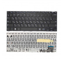Клавиатура для ноутбука Samsung NP915S3 черная, без рамки