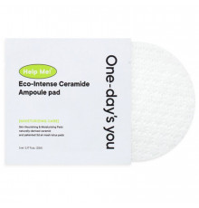 One-day's you Тонер-пэды с керамидами / Help Me Eco-Intense Ceramide Ampoule Pad, 20 пэдов