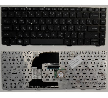 Клавиатура для ноутбука HP EliteBook 8460p черная, без рамки