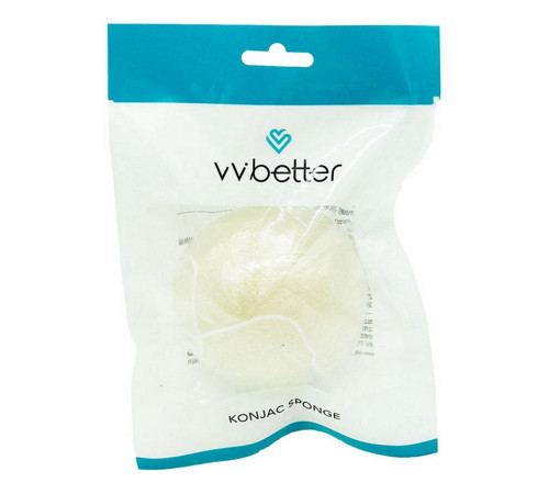 VVbetter Конжаковый спонж для лица / Konjac Sponge