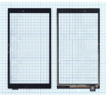 Сенсорное стекло (тачскрин) для HTC One E9+ черное