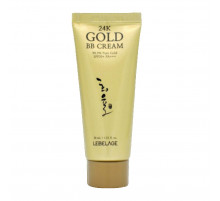 Lebelage ВВ-крем омолаживающий c экстрактом золота / 24k Gold BB Cream Spf 50+ Pa+++, 30 мл