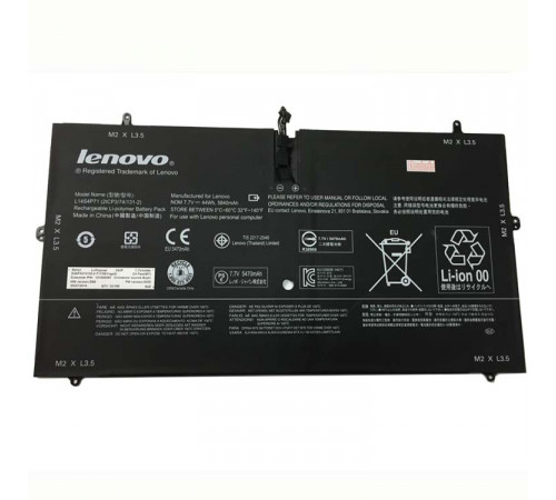 Аккумулятор для Lenovo Yoga 3 pro, 3 pro-1370, (L13M4P71), 44Wh, 7.6V