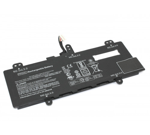 Аккумуляторная батарея для ноутбука HP 824561-005 (PP02XL) 7.6V/8.7V 4680mAh