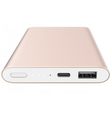 Универсальный внешний аккумулятор для Xiaomi Mi Pro PLM03ZM (10000mAh) Type-C Rose-Gold