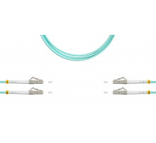 Патч-корд ВО MM(OM3), LC/UPC-LC/UPC, 3.0мм, duplex, LSZH, 1м
