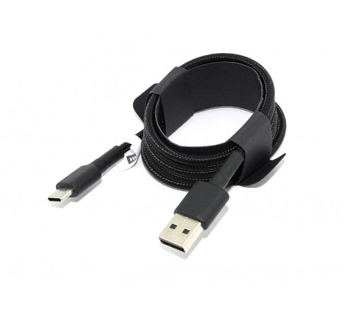 Кабель Xiaomi USB-C Data Cable Braided Version 1m, black