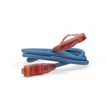 PC-LPM-UTP-RJ45-RJ45-C5e-1M-LSZH-BL Патч-корд U/UTP, Cat.5е, LSZH, 1 м, синий Hyperline