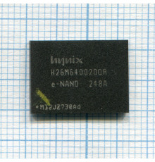 Микросхема E-NAND SK HYNIX H26M64002DQR 32GB