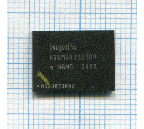 Микросхема E-NAND SK HYNIX H26M64002DQR 32GB