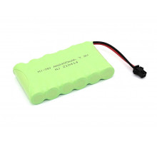 Аккумулятор Ni-Mh 7.2V 2400 mAh AA Flatpack разъем SM