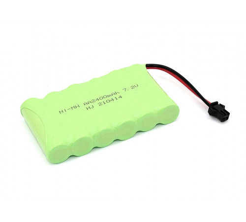 Аккумулятор Ni-Mh 7.2V 2400 mAh AA Flatpack разъем SM