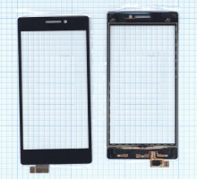 Сенсорное стекло (тачскрин) для Lenovo Vibe X2 черное