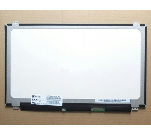 Матрица 15.6", 1366x768, LED, 40 pins, SLIM, уши вверх/вниз, Глянцевая, P/N: NT156WHM-N10 OEM