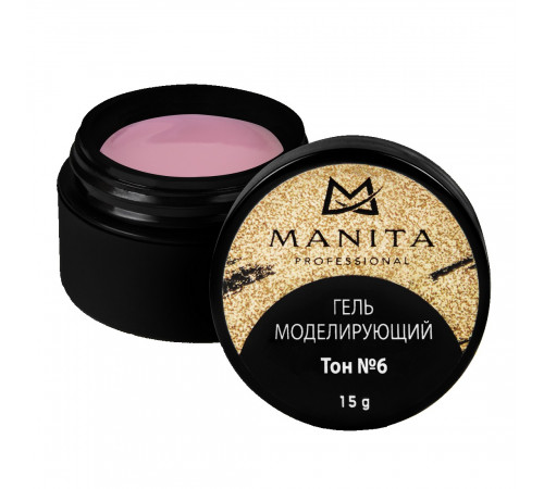 Manita Professional Однофазный моделирующий гель для наращивания №6, 15 г