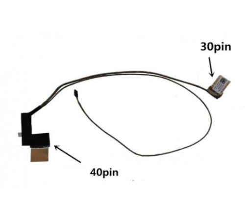 Шлейф матрицы для ноутбука Asus X570UD 30-pin