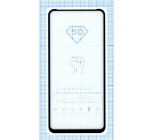 Защитное стекло Полное покрытие для Xiaomi Redmi Note 9 черное