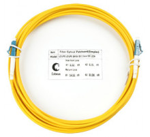 Cabeus FOP(s)-9-LC-LC-5m Шнур оптический simplex LC-LC 9/125 sm 5м LSZH