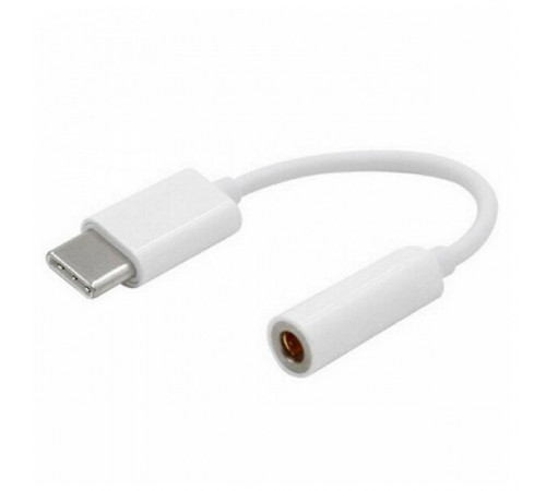 Переходник Xiaomi Type-C to Audio Cable mini-Jack 3.5 мм, white