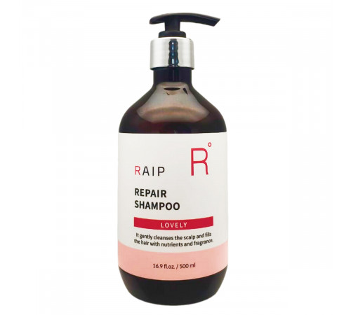 RAIP Восстанавливающий шампунь для волос с цветочным ароматом / Repair Shampoo Lovely, 500 мл