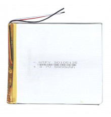 Аккумулятор Li-Pol (батарея) 3*105*125мм 3pin 3.7V/5000mAh