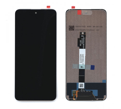Дисплей для Xiaomi Redmi Note 10 Pro 5G, Poco X3 GT, Poco X4 Pro в сборе с тачскрином OLED черный