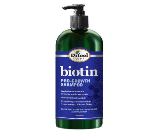 Difeel Шампунь для роста волос с биотином / Pro-Growth Biotin Shampoo, 354,9 мл