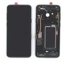 Дисплей (модуль) для Samsung Galaxy S9 Plus SM-G965F в сборе с тачскрином (Oled) черный