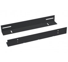 Cabeus JH05-06-100KG-BK Направляющие в шкаф глубиной 600мм для установки серверного оборудования, пара, усиленные до 100кг, цвет черный (RAL 9004)