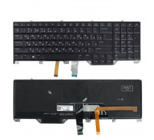 Клавиатура для ноутбука Dell Alienware M17, 17 R4, R5 черная, с подсветкой