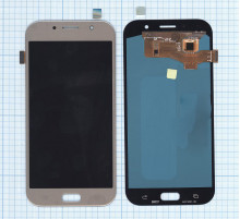 Дисплей для Samsung Galaxy A7 (2017) SM-A720F OLED золотистый