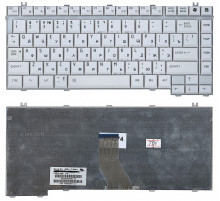 Клавиатура для ноутбука Toshiba Qosmio F20 F25 F30 G20 G25 G30 G35 белая