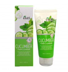 Ekel Пенка для умывания с экстрактом огурца / Foam Cleanser Cucumber, 100 мл