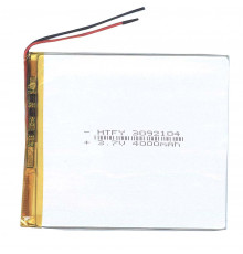 Аккумулятор Li-Pol (батарея) 3*92*104мм 2pin 3.7V/4000mAh