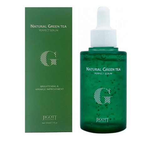 Jigott Сыворотка с зеленым чаем / Natural Green Tea Perfect Serum, 50 мл