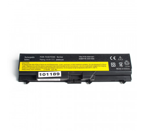 Аккумулятор для ноутбука Lenovo T410, T420, W510, W520 Series. 10.8V 4400mAh PN: 42T4235, 42T4702