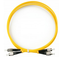 Патч-корд оптический TopLan, дуплексный, FC/UPC-FC/UPC, SM 9/125, 50 м, LSZH