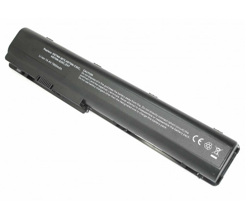 Аккумуляторная батарея для ноутбука HP Pavilion DV7 (HSTNN-IB75) 14.4V 7800mAh OEM черная