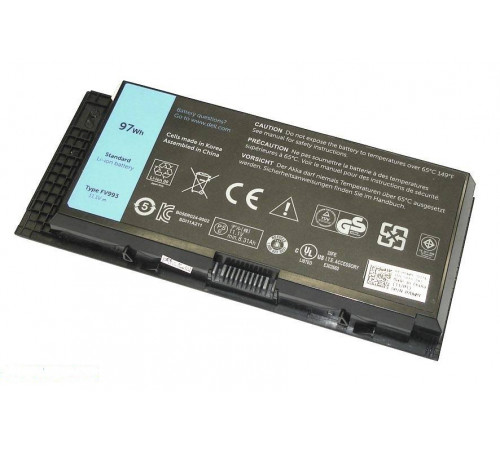 Аккумулятор для Dell (FV993) Precision M4600, M4700, M6600, M6700, 8310mAh, 97Wh, 11.1V