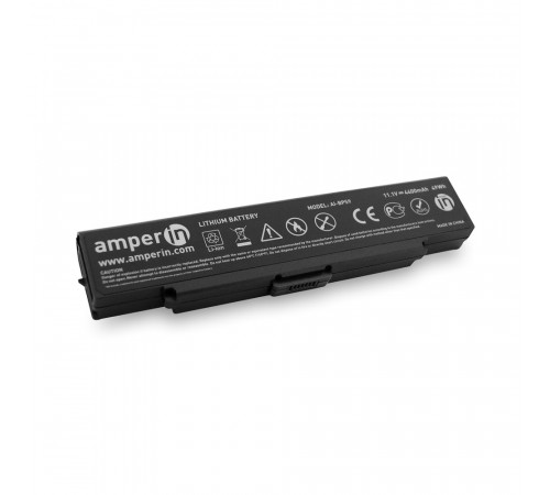 Аккумуляторная батарея Amperin для ноутбука Sony Vaio VGN-AR/CR 11.1V 4400mAh (49Wh) черная AI-BPS9