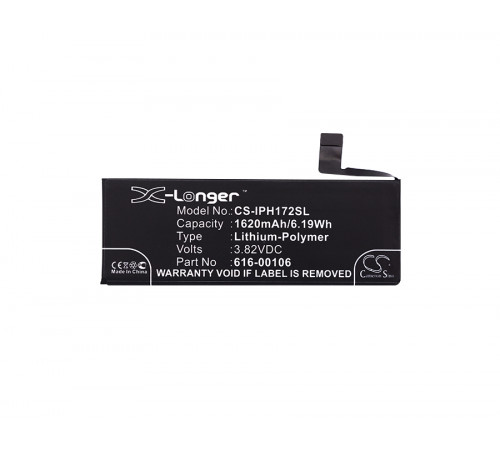 Аккумулятор CS-IPH172SL для iPhone 5se 3.82V / 1620mAh / 6.19Wh