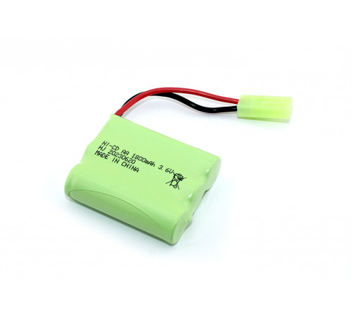 Аккумулятор Ni-Cd 3.6V 1800mah AA Flatpack разъем Tamiya plug