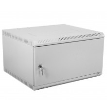 Шкаф телекоммуникационный настенный ЦМО ШРН-Э, 19", 9U, 480х600х650 мм (ВхШхГ), дверь: металл, разборный, цвет: серый ШРН-Э-9.650.1, 1 ЧАСТЬ