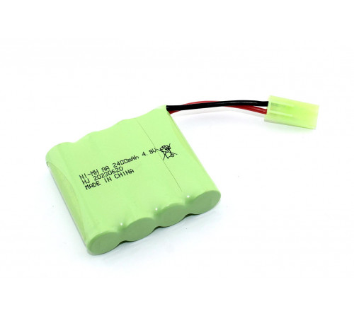 Аккумулятор Ni-Mh 4.8V 2400 mAh AA Flatpack разъем Tamiya