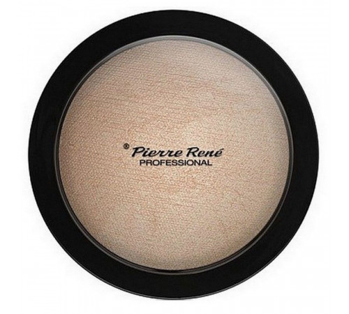 Pierre Rene Пудра-хайлайтер для лица / Face Highlighting Powder Glazy Look, 01